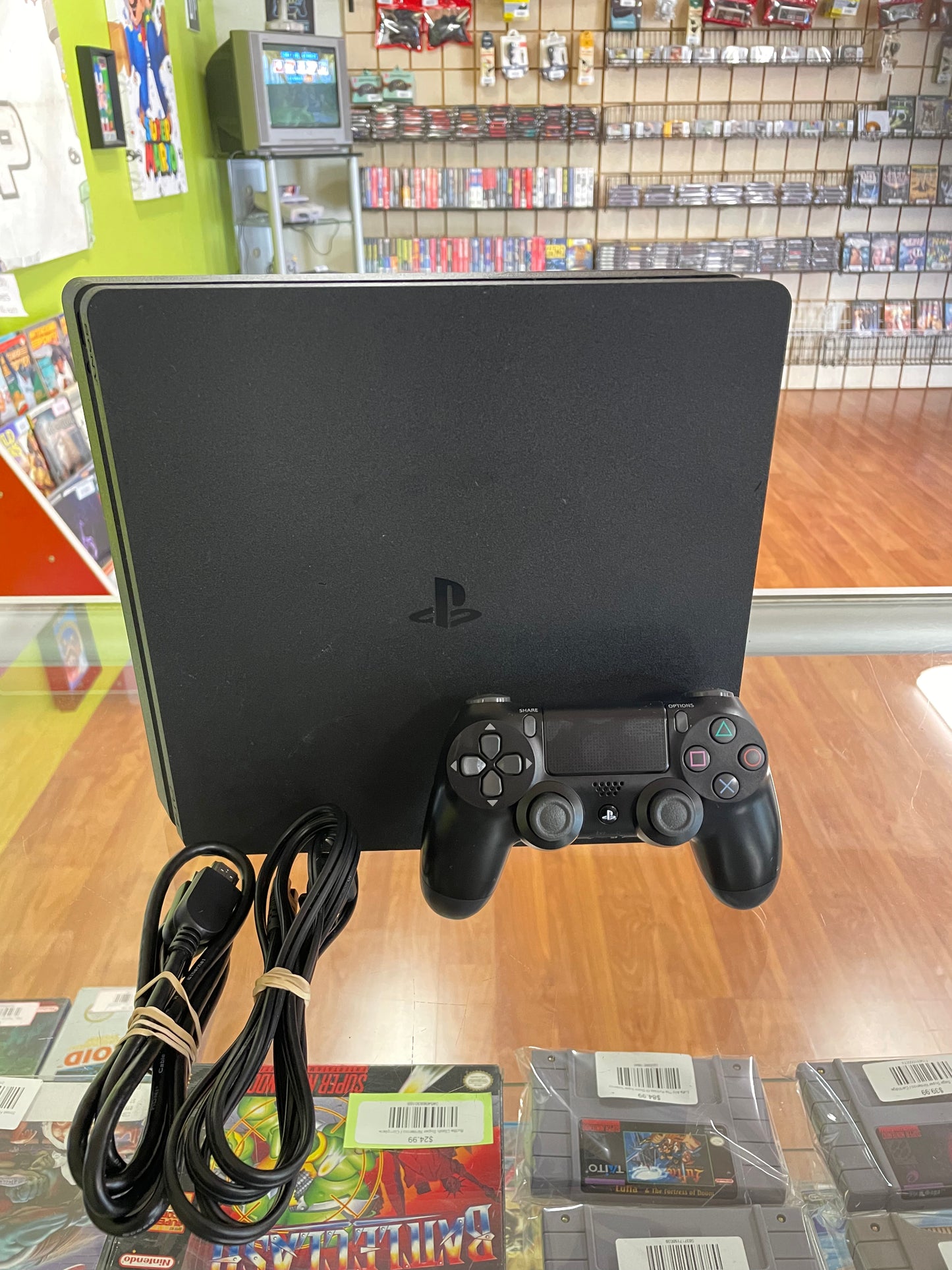 Black PS4 Slim 500GB Console (CUH-2215A) PlayStation 4