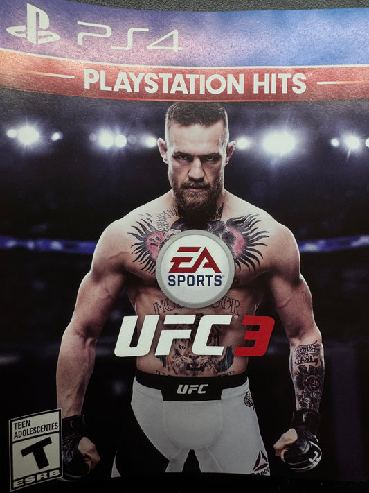 UFC 3 Playstation 4