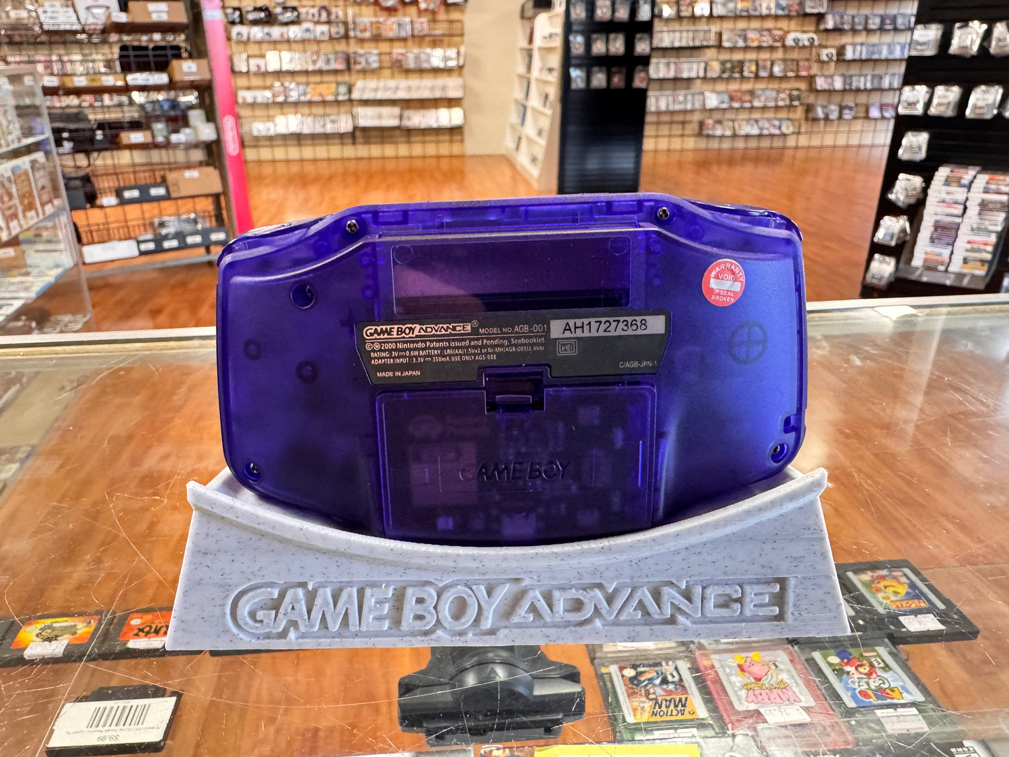 Ultimate MODDED Purple IPS Screen, USB-C, HDMI Out GBA System [AGB-001] Gameboy Advance