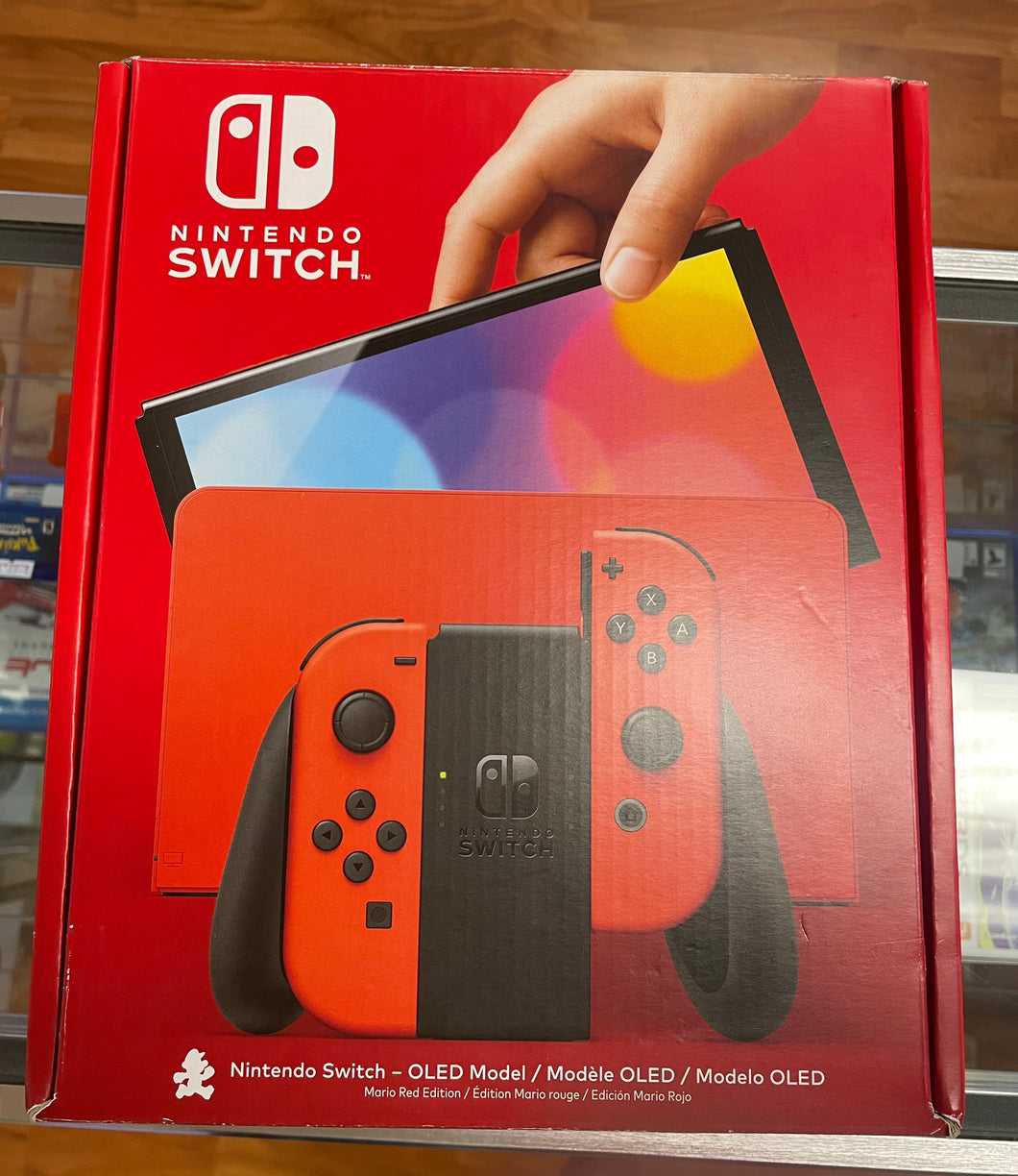 Nintendo Switch OLED Mario Red Joy-Con Nintendo Switch