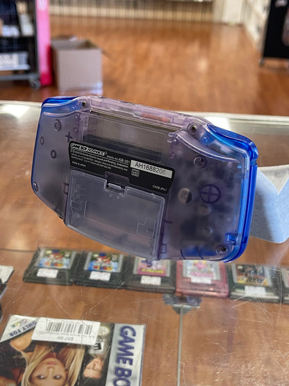 Atomic Purple Gameboy Reshell IPS Modded GBA System [AGB-001] Gameboy Advance