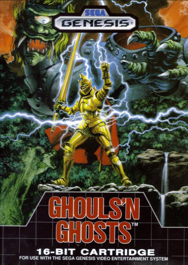 Ghouls 'N Ghosts Sega Genesis