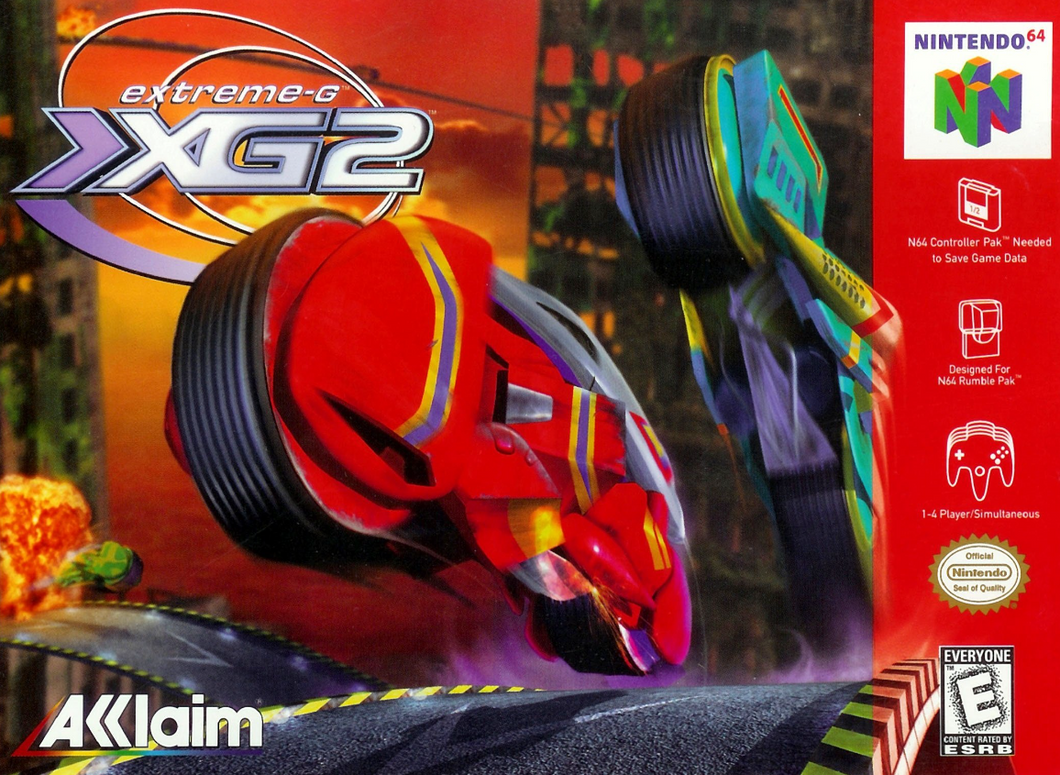 XG2 Extreme-G 2 Nintendo 64
