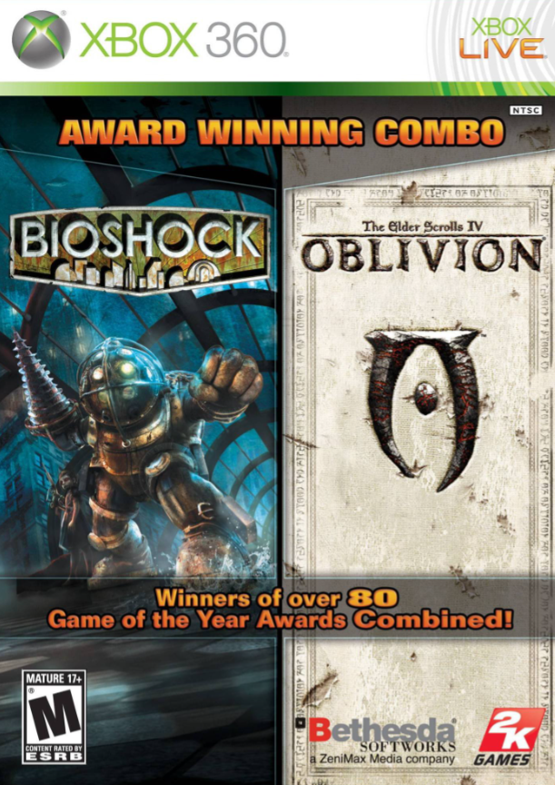 BioShock & Elder Scrolls IV: Oblivion Xbox 360