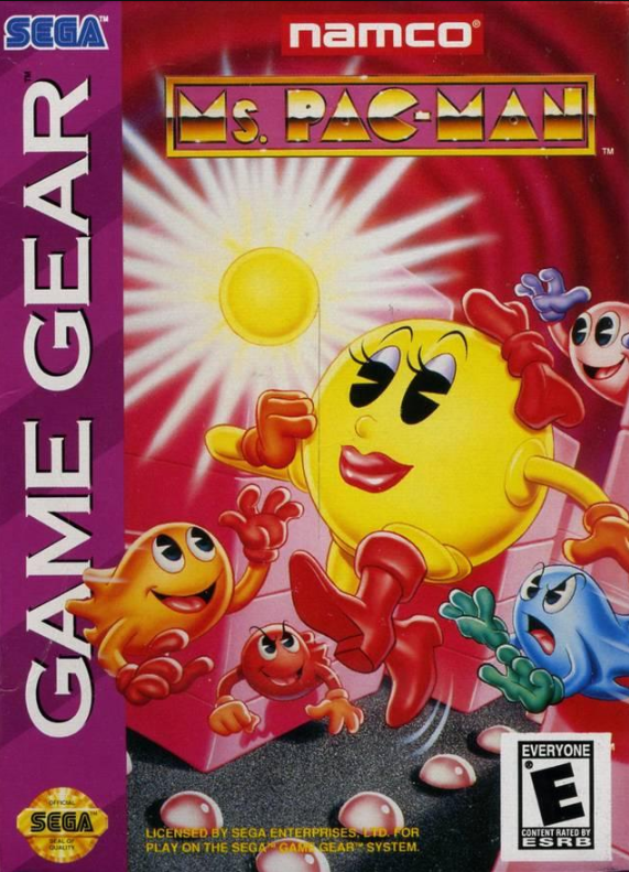 Ms Pac Man Sega Game Gear