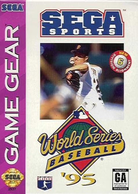 World Series Baseball 95 Sega Game Gear