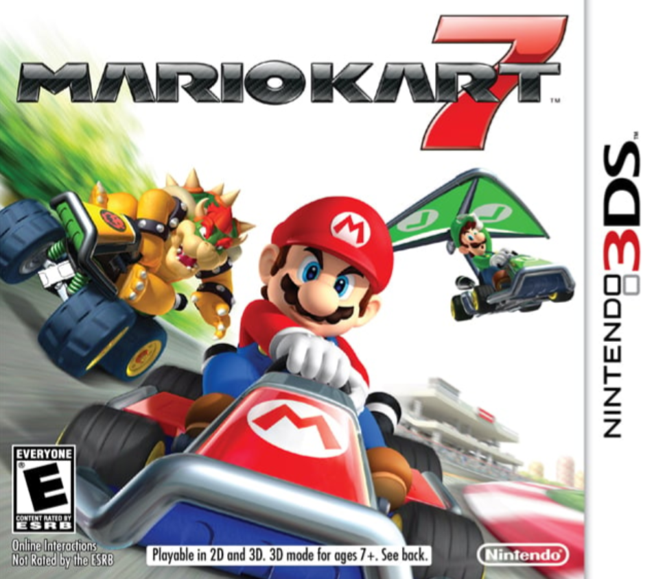 Mario Kart 7 Nintendo 3DS