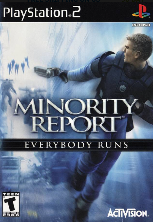 Minority Report Playstation 2