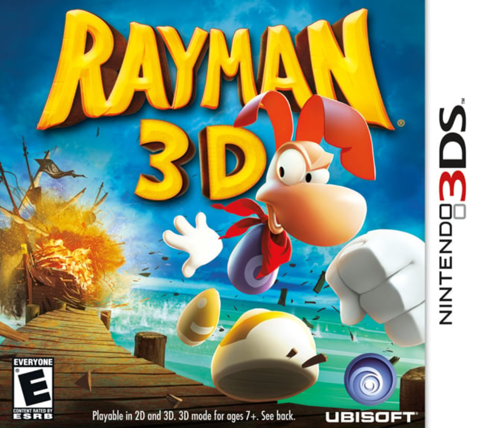 Rayman 3D Nintendo 3DS