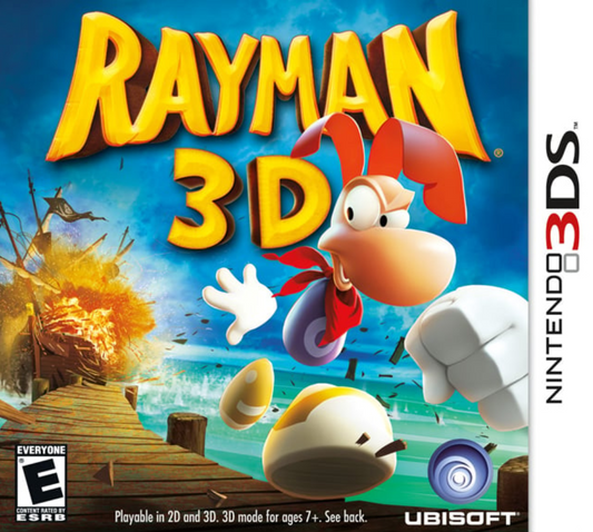 Rayman 3D Nintendo 3DS