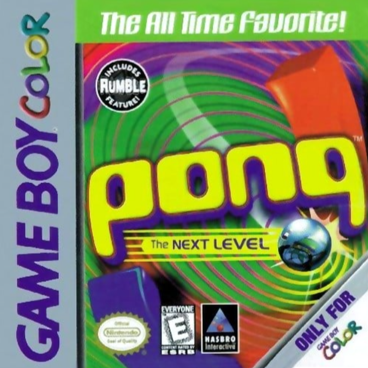 Pong The Next Level GameBoy Color