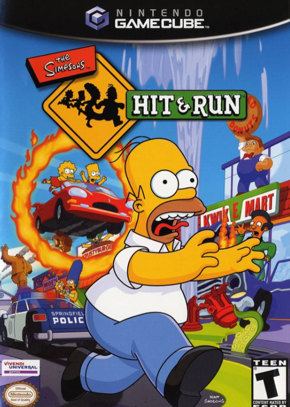 The Simpsons Hit And Run Gamecube