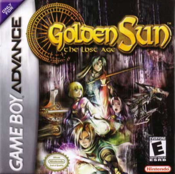 Golden Sun The Lost Age GameBoy Advance