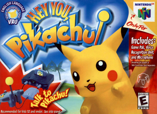 Hey You Pikachu [Game Only] Nintendo 64