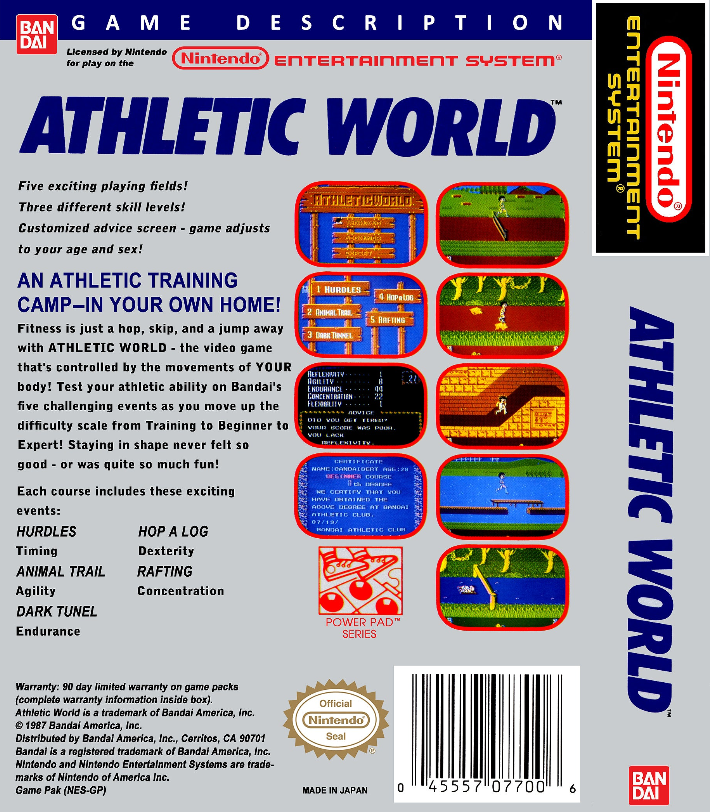 Athletic World NES