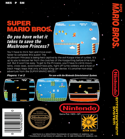 Super Mario Bros NES