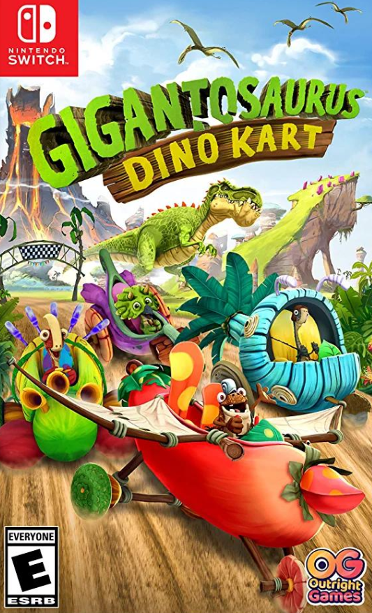 Gigantosaurus Dino Kart Nintendo Switch