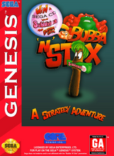 Load image into Gallery viewer, Bubba &#39;N&#39; Stix Sega Genesis
