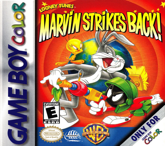 Looney Tunes Marvin Stikes Back GameBoy Color