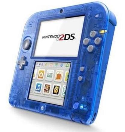 Nintendo 2DS Crystal Blue Nintendo 3DS