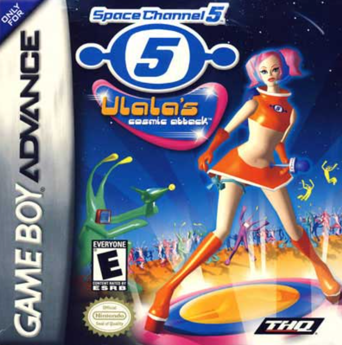 Space Channel 5 Ulalas Cosmic Attack GameBoy Advance