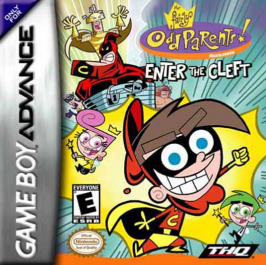 Fairly Odd Parents Enter The Cleft GameBoy Advance