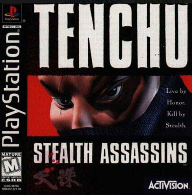 Tenchu: Stealth Assassins Playstation