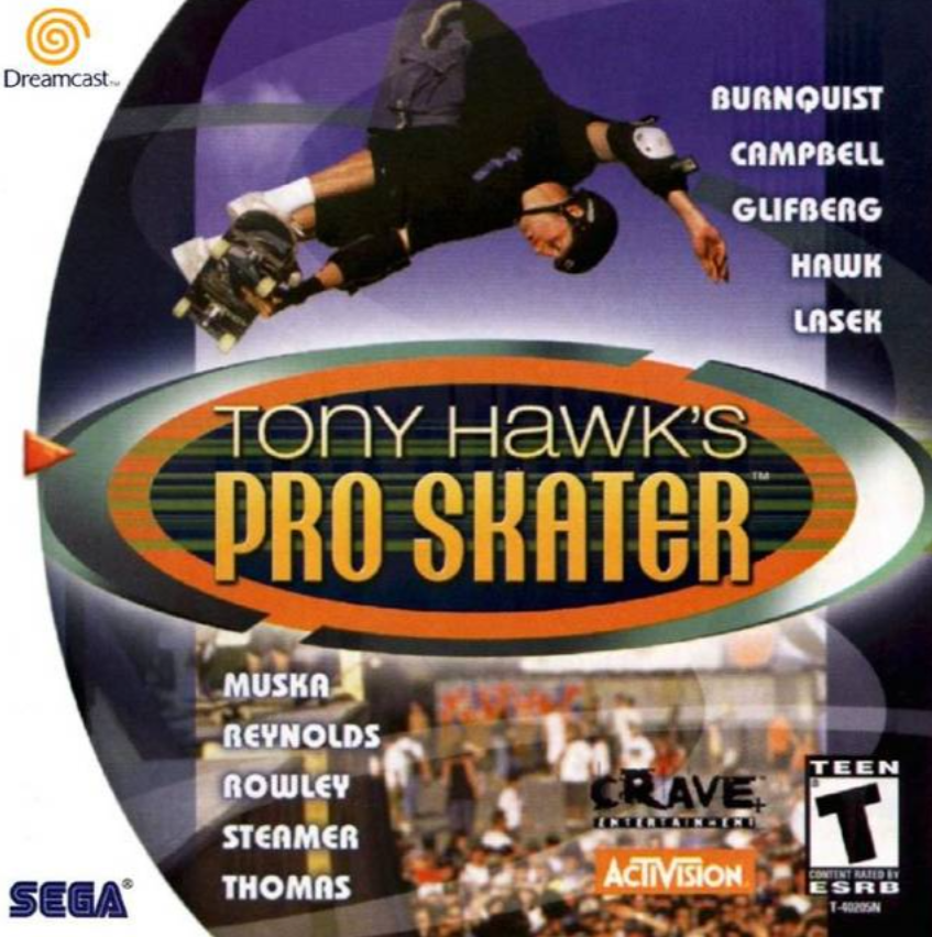 Tony Hawk Sega Dreamcast