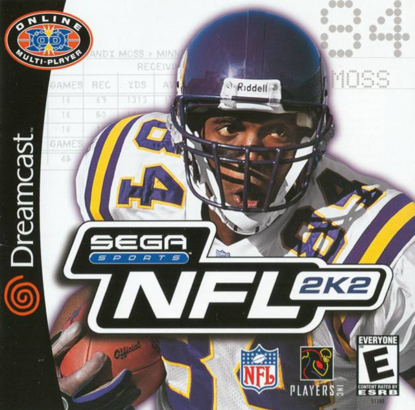 NFL 2K2 Sega Dreamcast