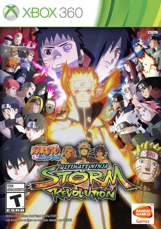 Naruto Shippuden Ultimate Ninja Storm Revolution Xbox 360