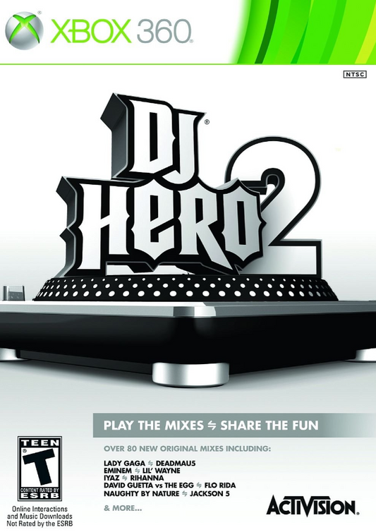 DJ Hero 2 Xbox 360