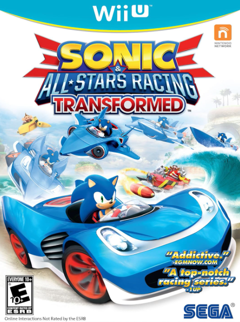 Sonic & All-Stars Racing Transformed Wii U