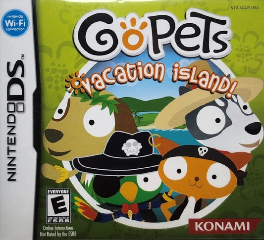 Go Pets Vacation Island Nintendo DS