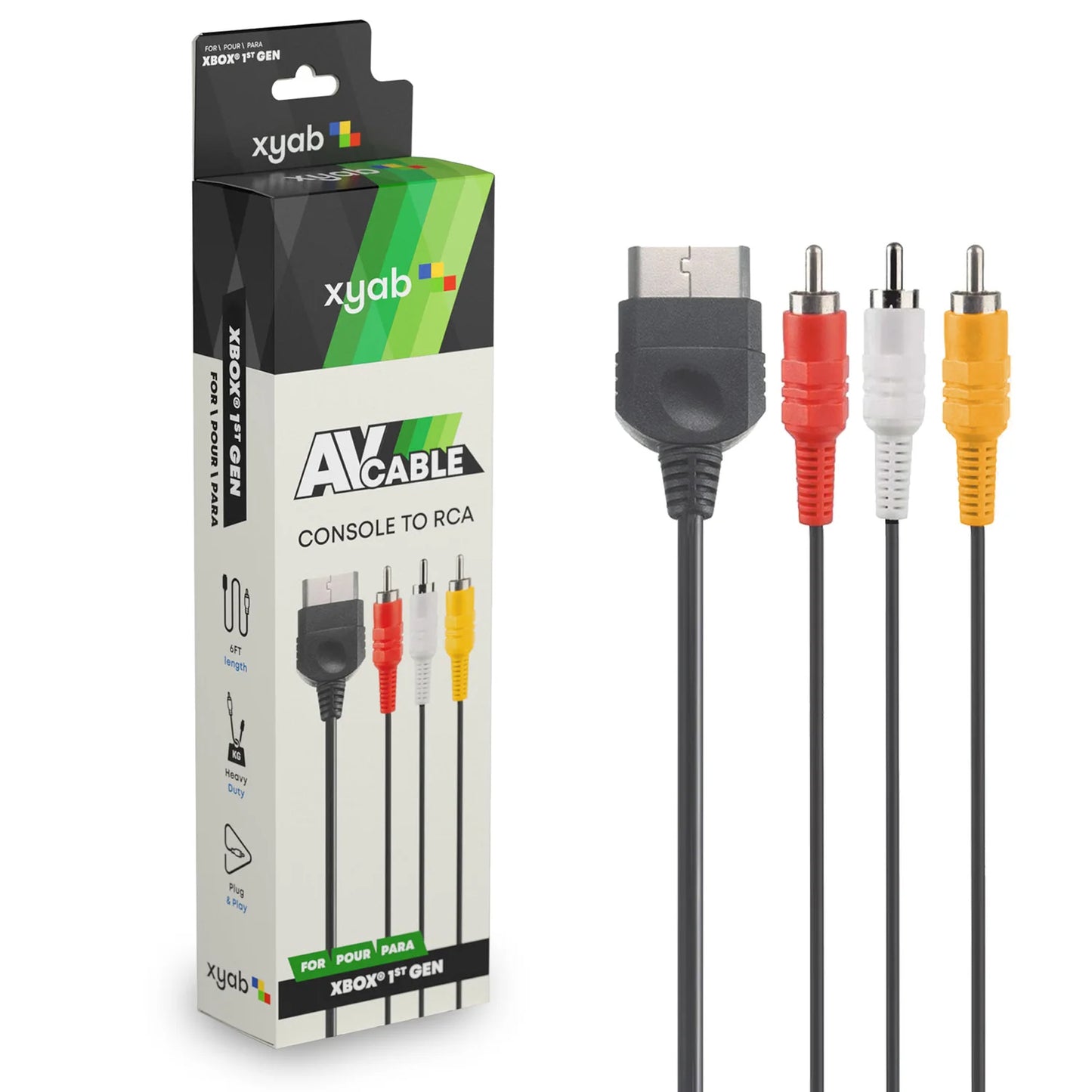 XYAB Xbox AV Composite Cable