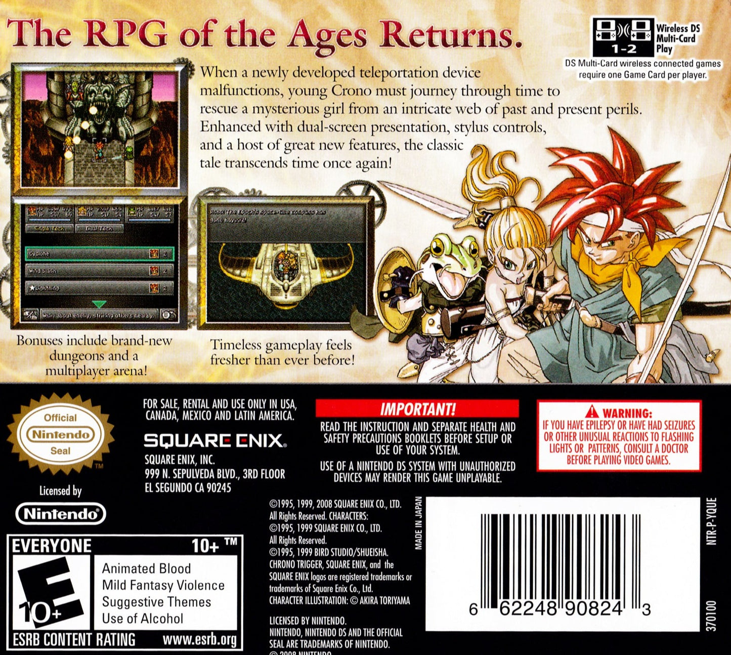 Chrono Trigger Nintendo DS