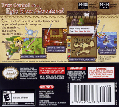 Zelda Phantom Hourglass Nintendo DS