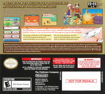 Pokemon HeartGold Version Nintendo DS