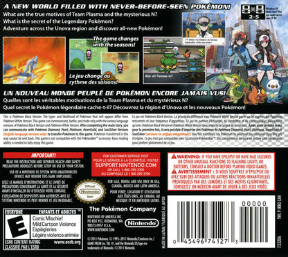 Pokemon Black Nintendo DS