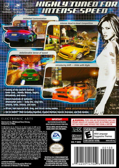 Need For Speed Underground Gamecube