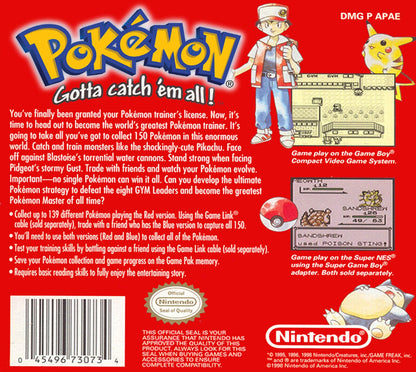 Pokemon Red GameBoy