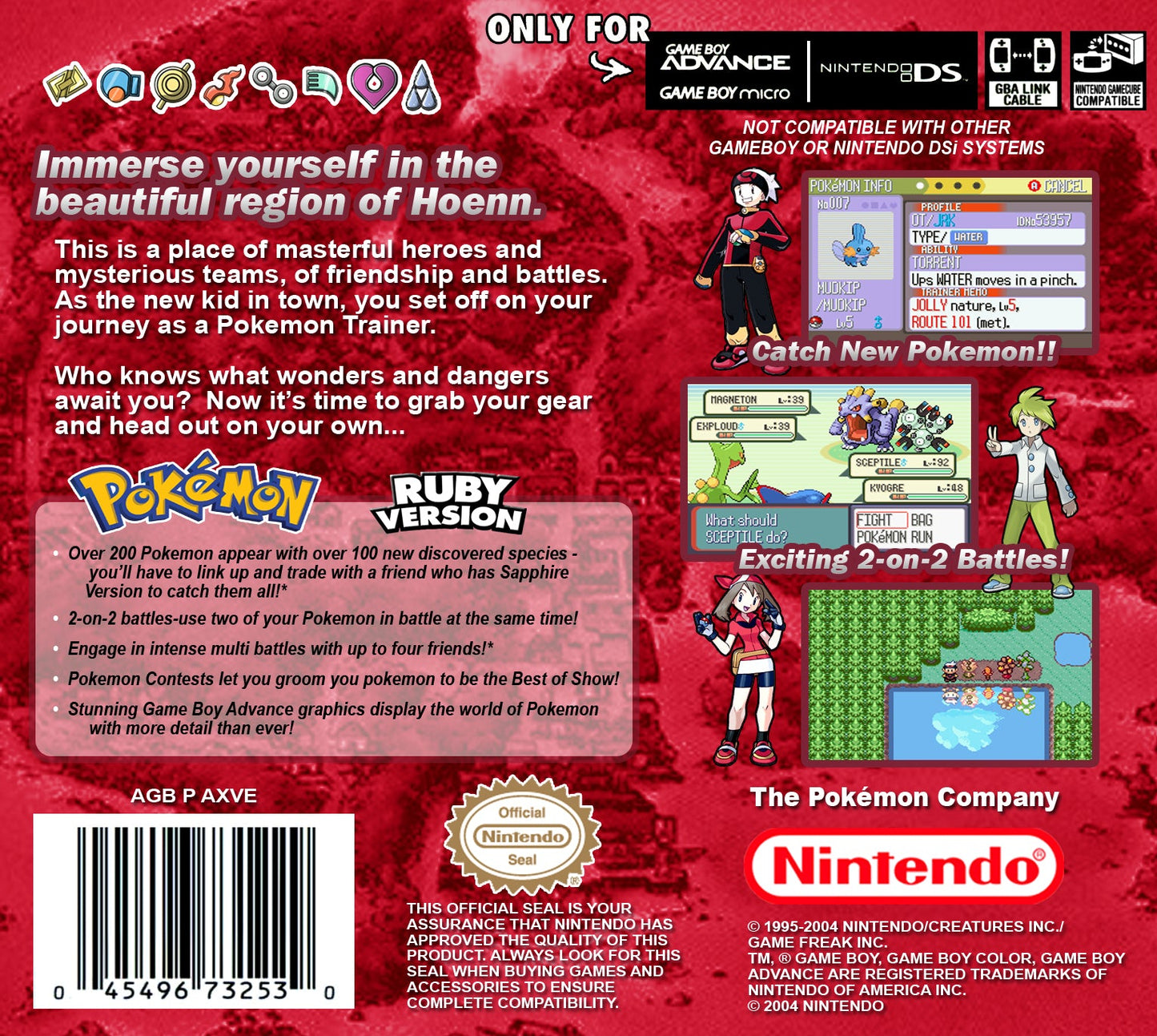 Pokemon Ruby GameBoy Advance