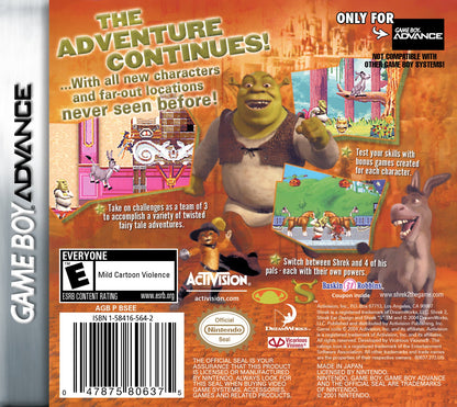 Shrek 2 GameBoy Advance