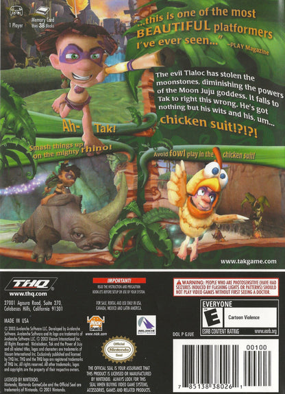 Tak Great Juju Challenge Gamecube