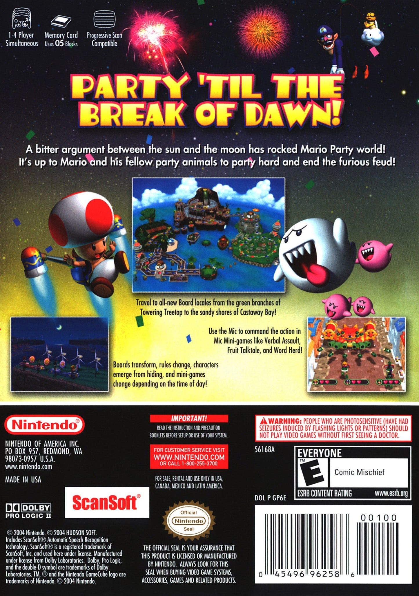 Mario Party 6 Gamecube