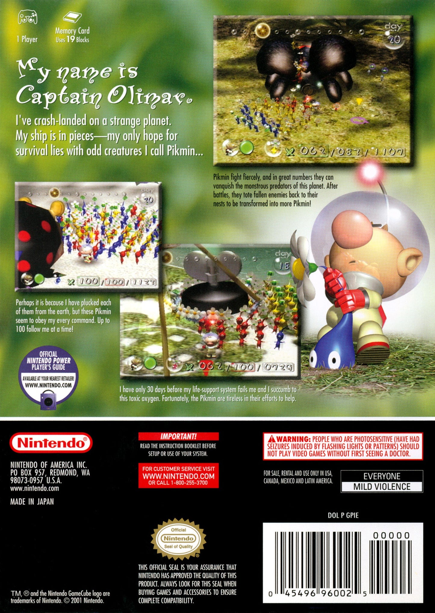 Pikmin Gamecube