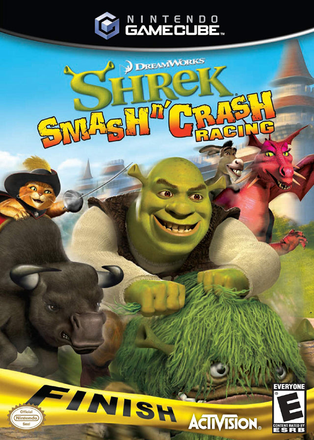 Shrek Smash and Crash Racing Gamecube