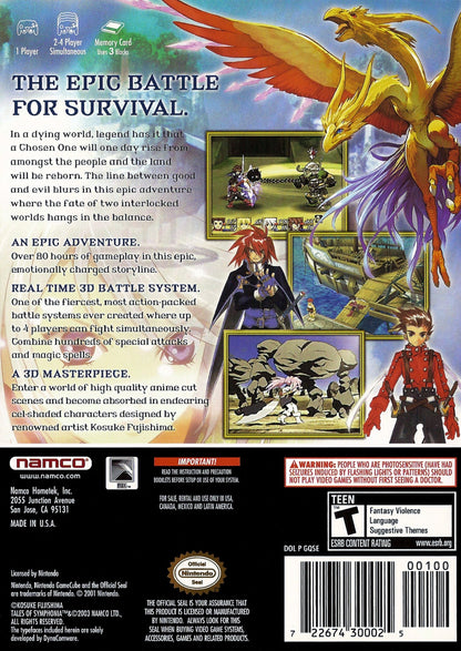 Tales Of Symphonia Gamecube