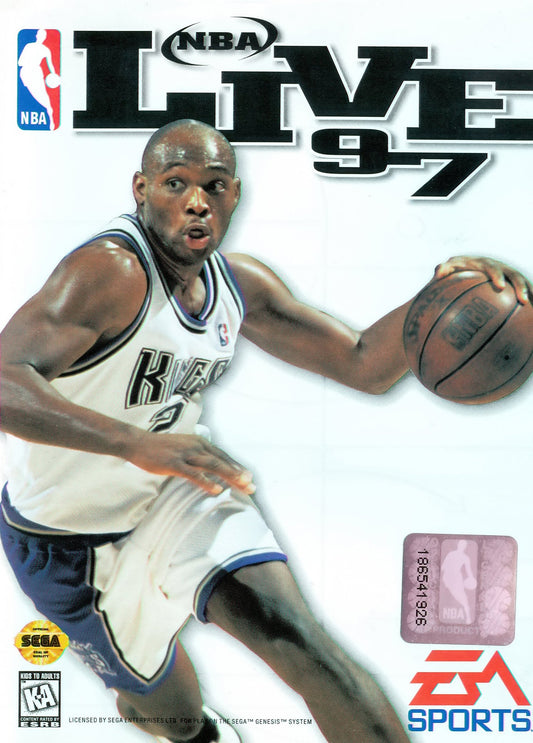 NBA Live 97 Sega Genesis