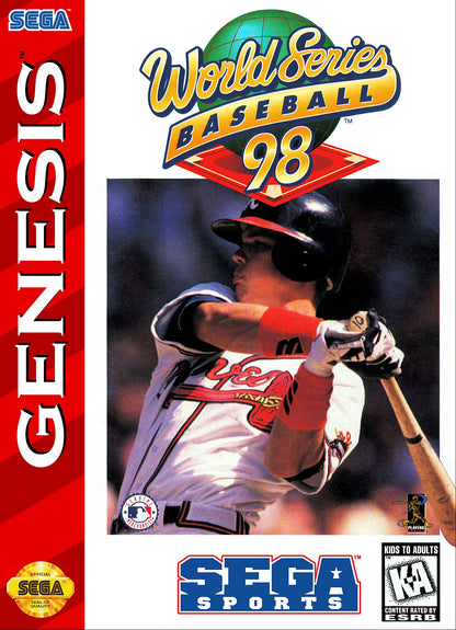 World Series Baseball 98 Sega Genesis