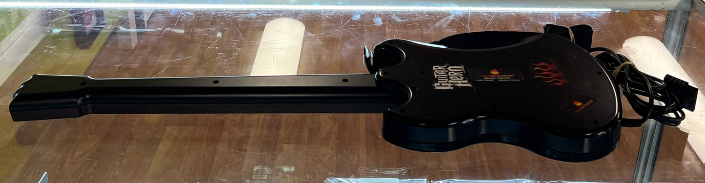 Guitar Hero SG Guitar Controller [Black] Model No. PSLGH Playstation 2
